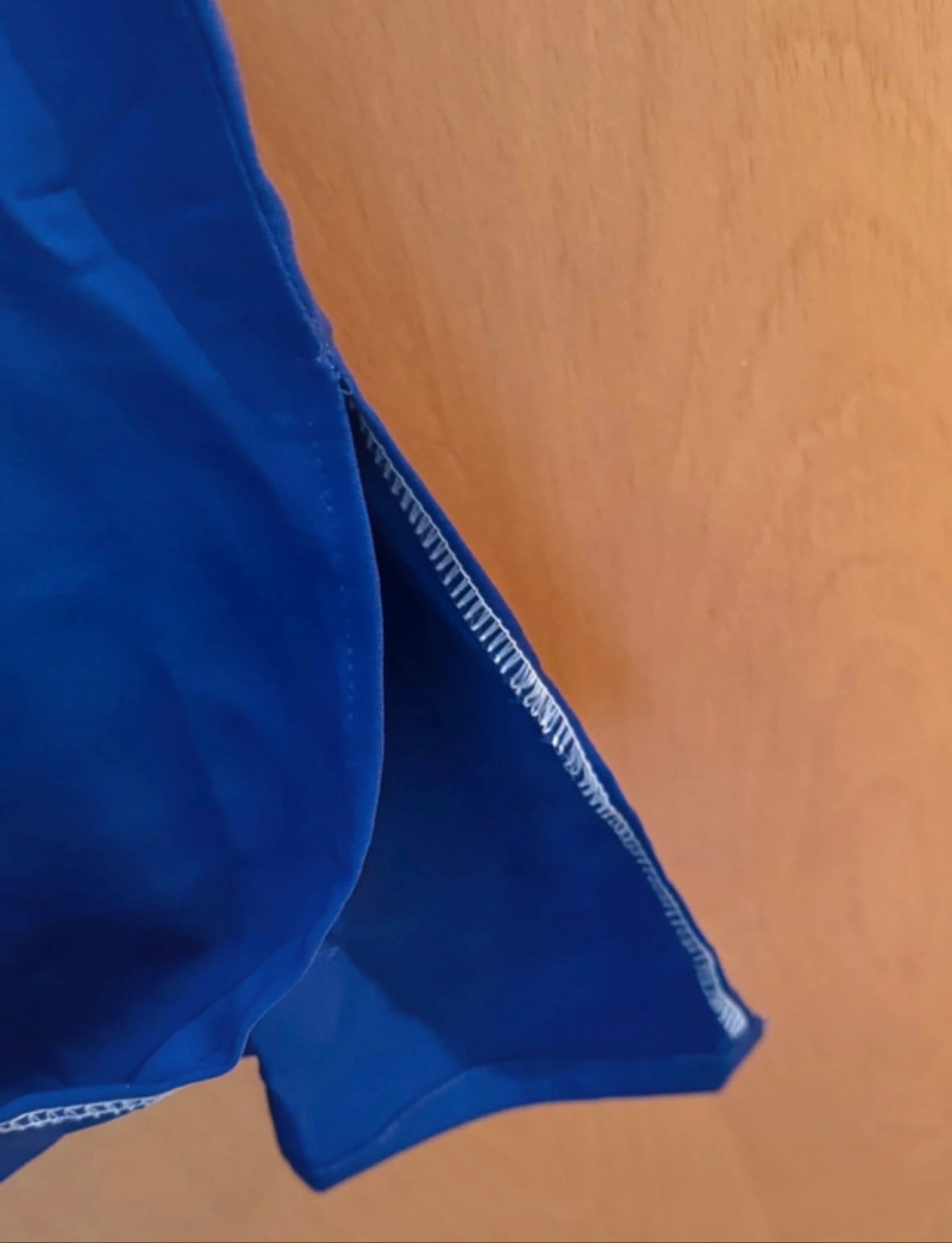 Two-Tone Electric Blue Caftan Size S M L – photo 5